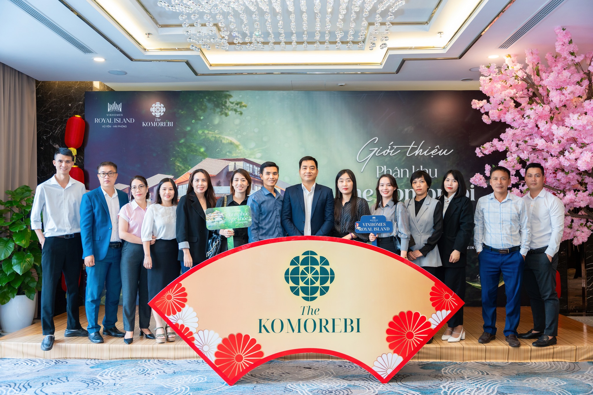 Sao Việt Event đồng hành cùng New Starland tại chương trình Giới thiệu phân khu The Komorebi – Vinhomes Royal Island